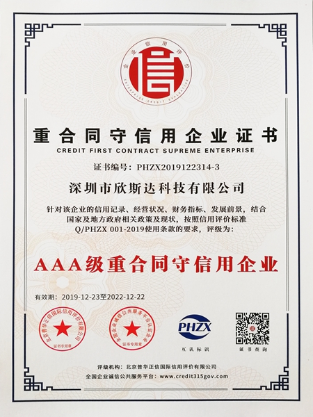 AAA Contract-Honouring & Trustworthy Enterprise